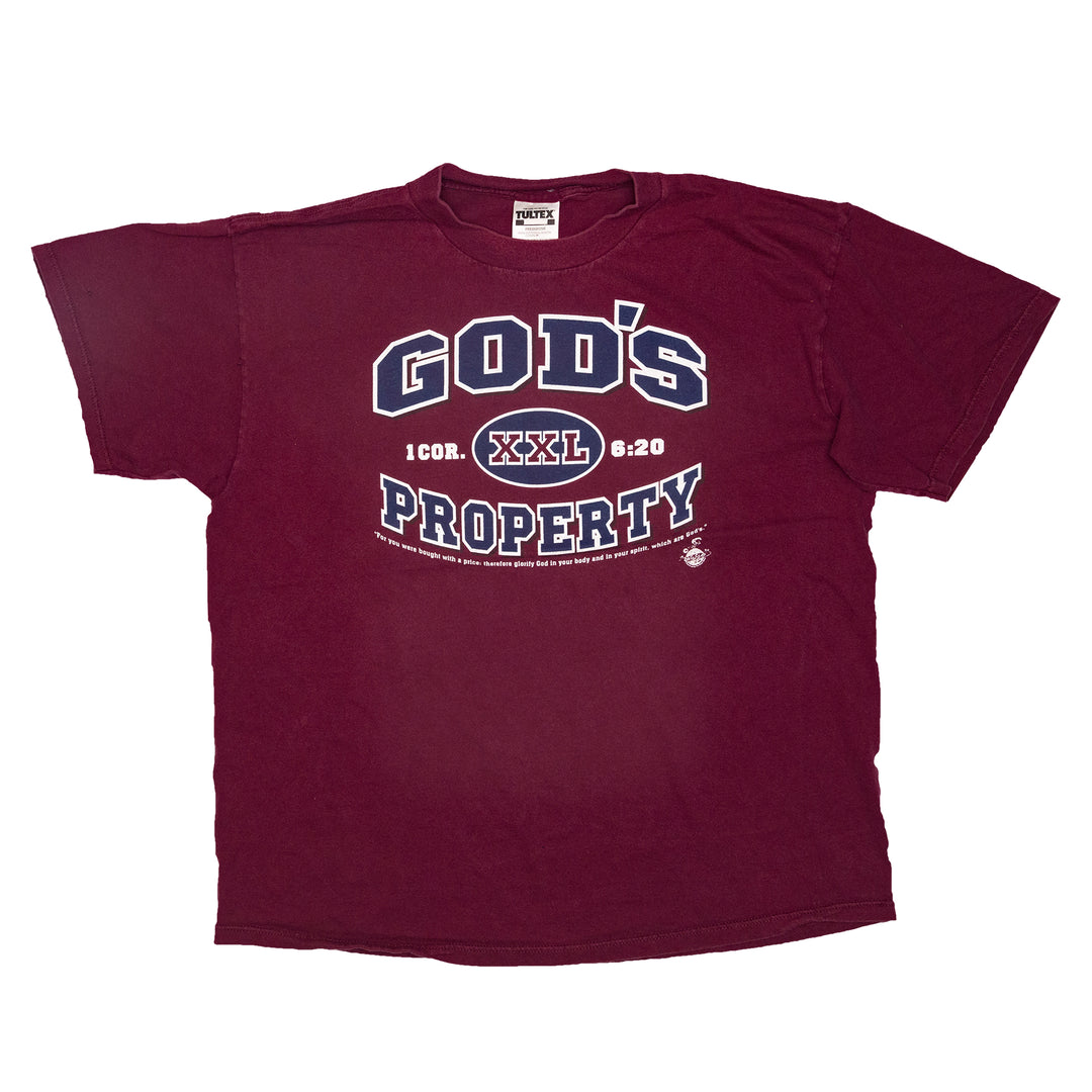 Gods Property - Maroon