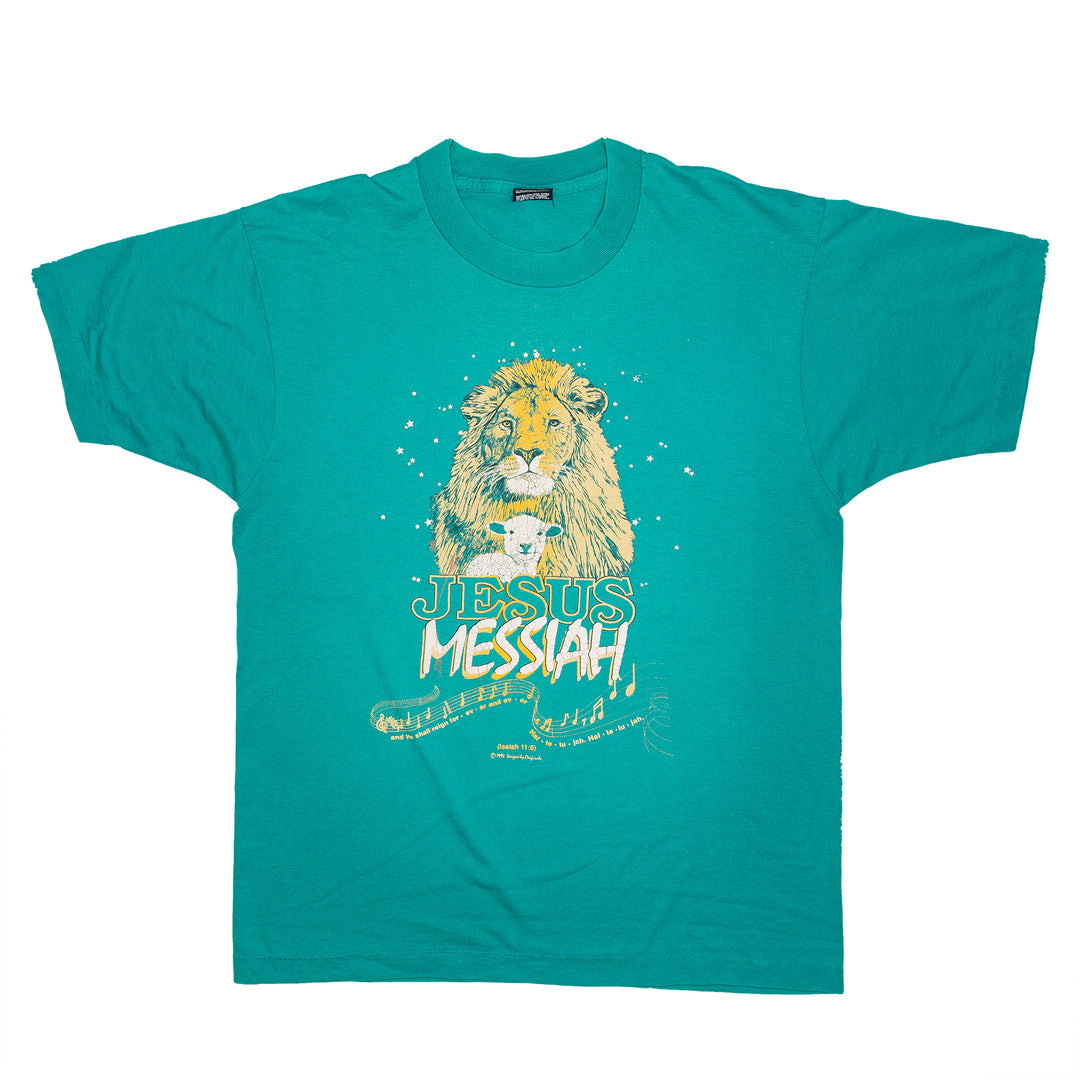 Jesus Messiah Lion and the Lamb -Green