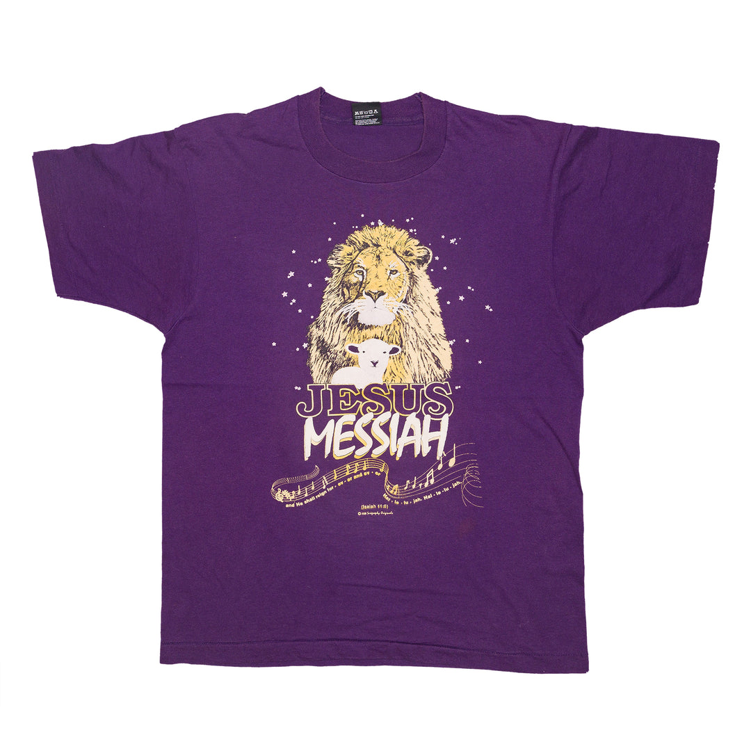 Jesus Messiah Lion and the Lamb -Purple 1