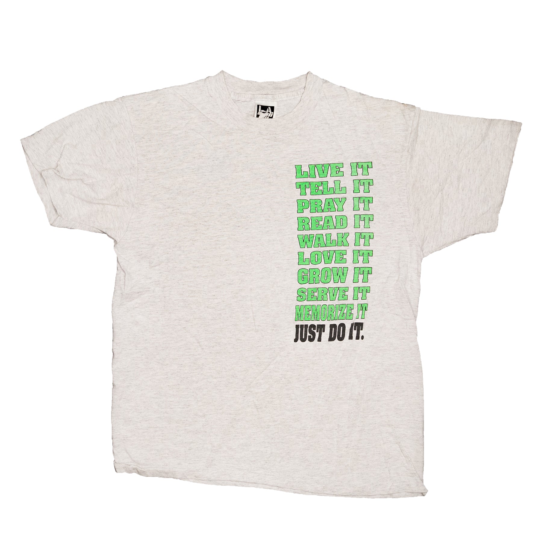 Just do it Live for Jesus Nike Parody Vintage Jesus Tees