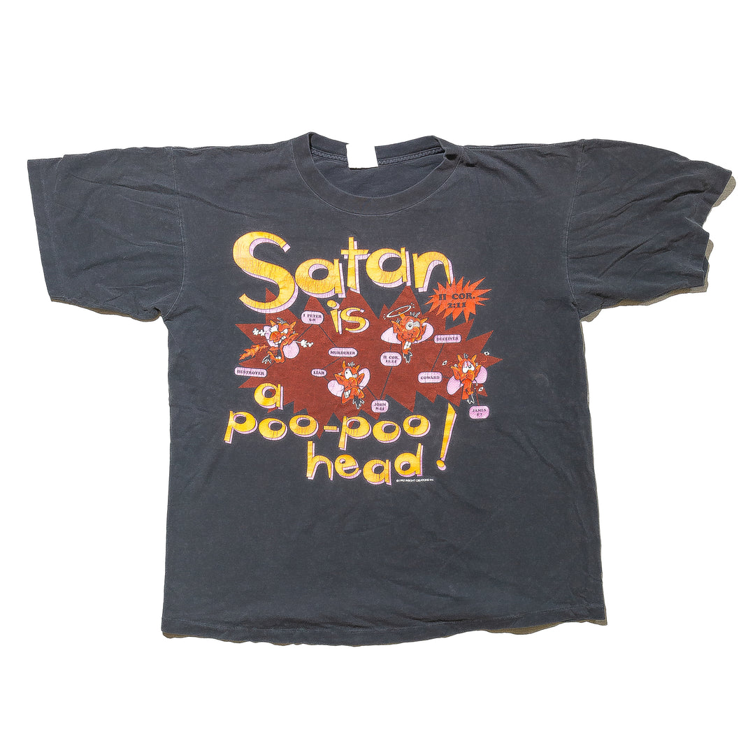 Satan Is a Poo Poo Head - Original